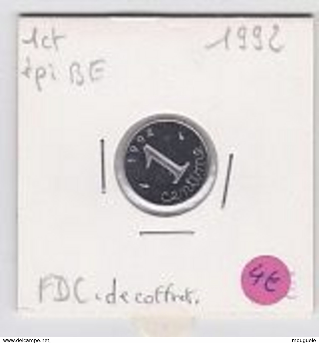 1 Ct épi 1992   Découpé De Coffret  Fdc - Other & Unclassified