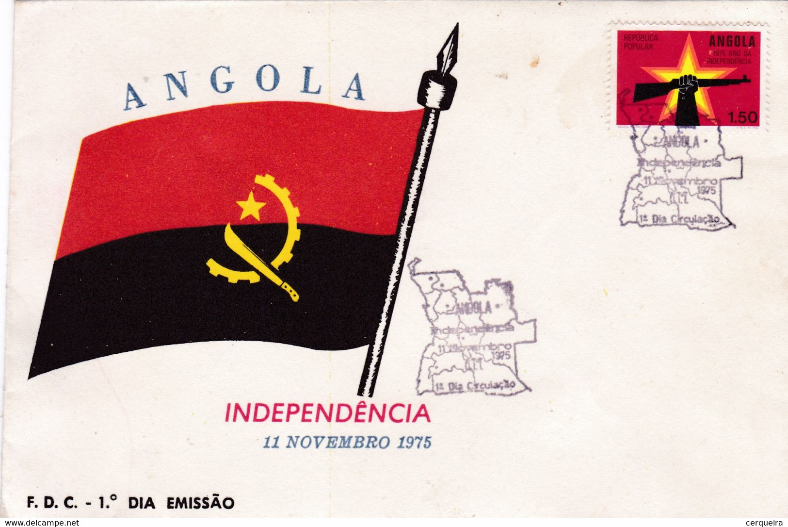 INDEPENDÊNCIA-ANGOLA 1975 - Altri & Non Classificati