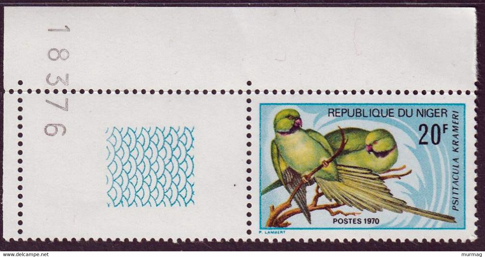 NIGER - Faune, Oiseaux - Y&T N° 238-241 + 243 - MNH - 1970 - Niger (1960-...)