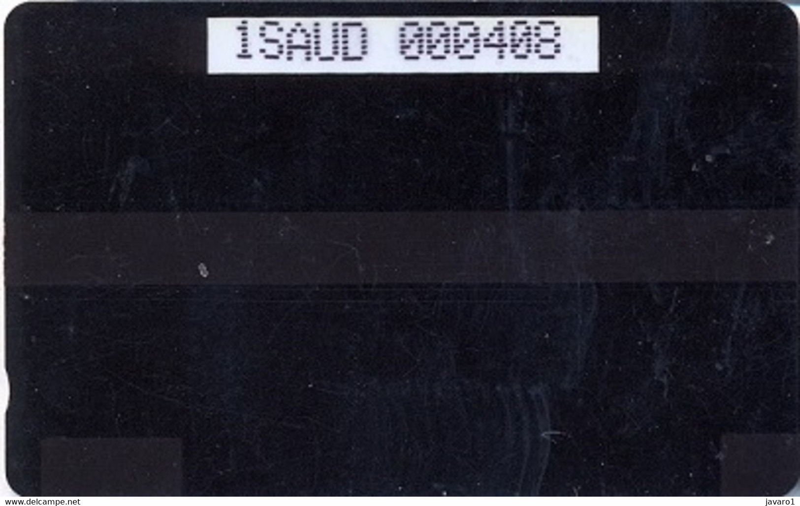 SAUDIARAB : SAUO10 980u Card Type 1 Test Card USED - Arabia Saudita