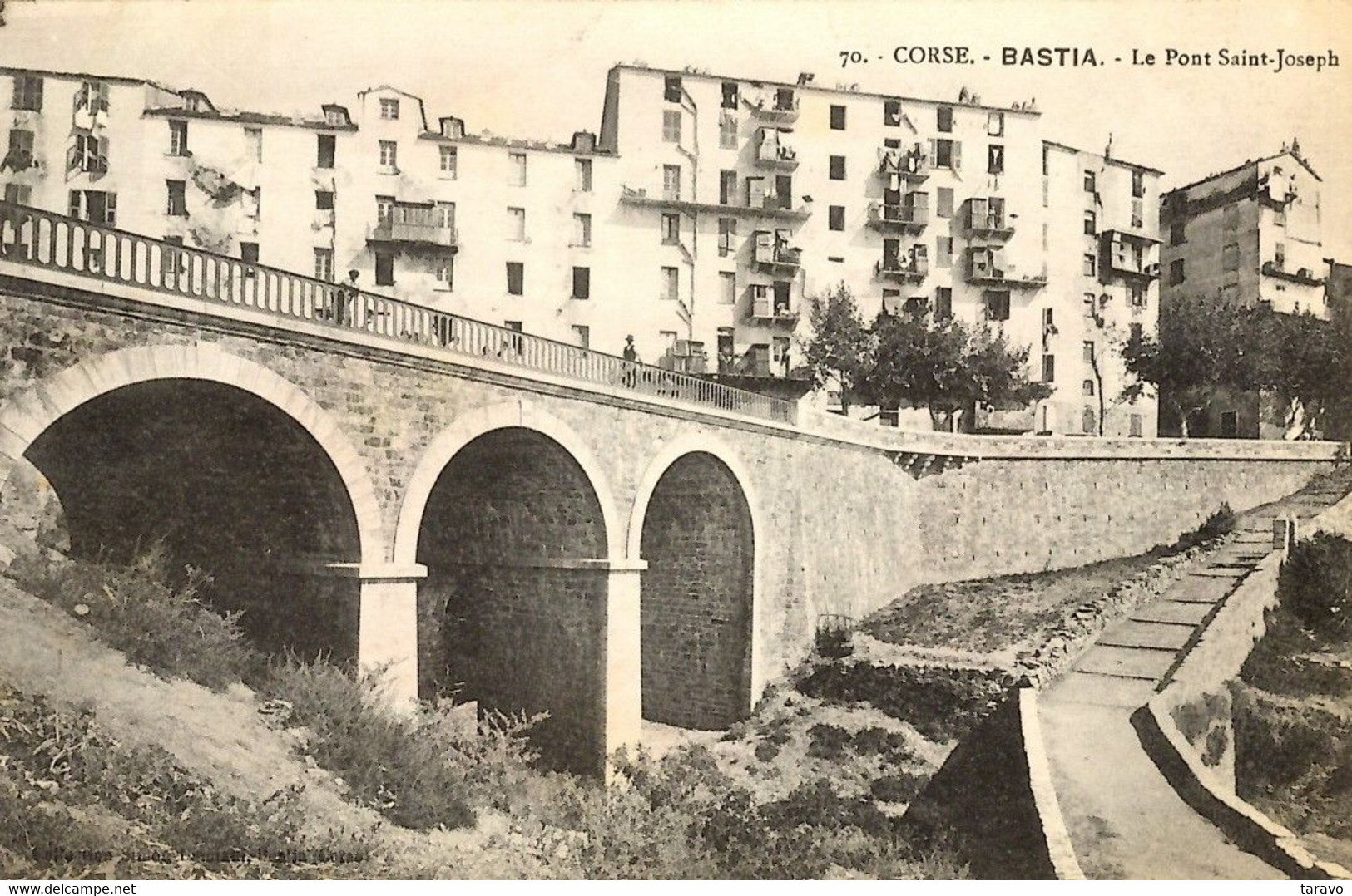 CORSE -  BASTIA - Quartier Saint-Joseph - Le Pont - Bastia