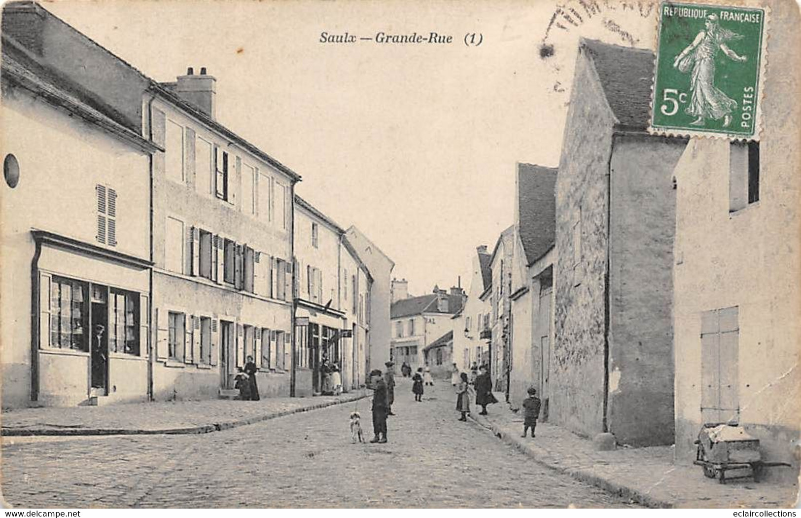 Saulx Les Chartreux       78          Grande Rue     - Pli -     (voir Scan) - Other & Unclassified