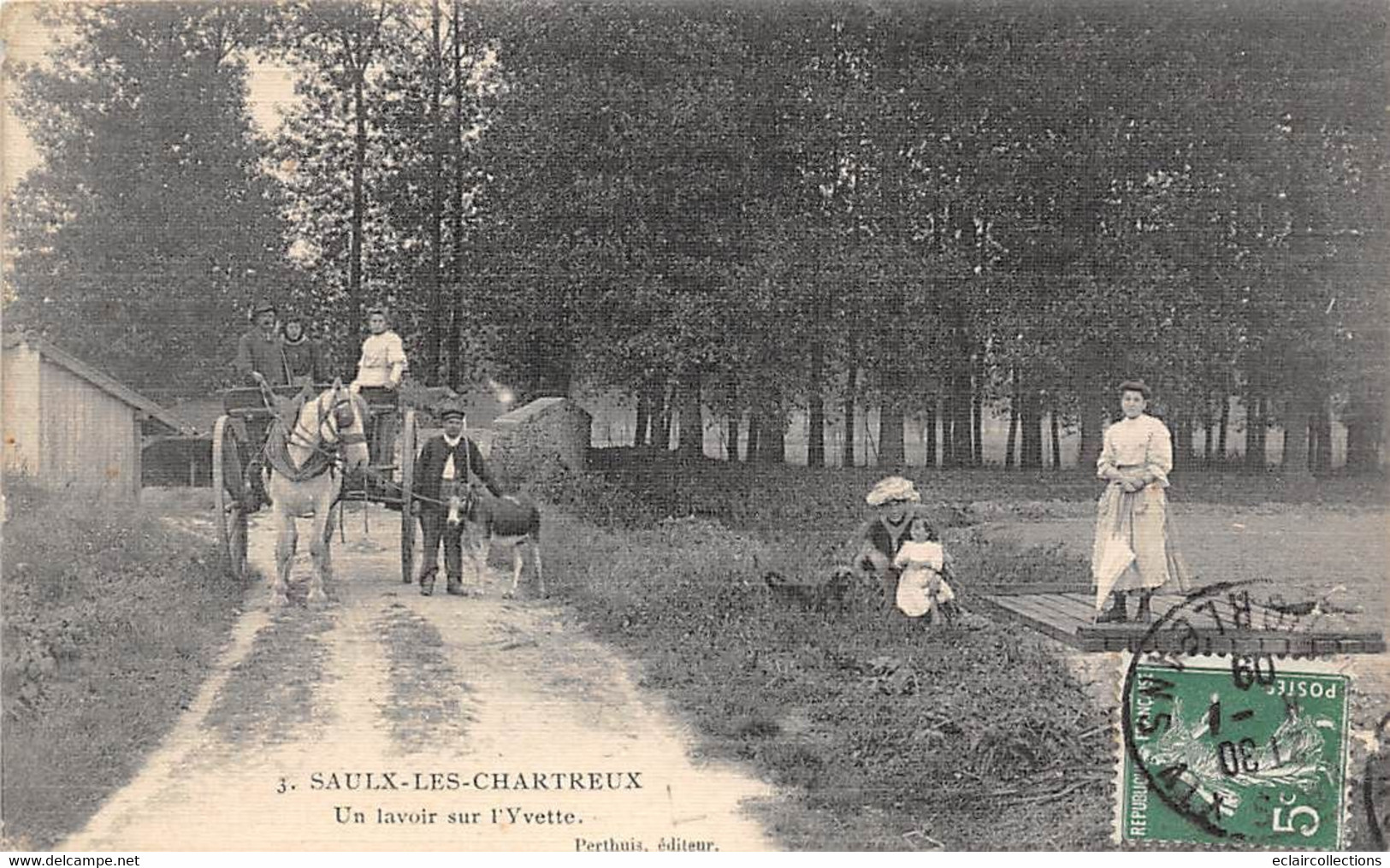 Saulx Les Chartreux       78          Un Lavoir Sur L'Yvette     (voir Scan) - Other & Unclassified