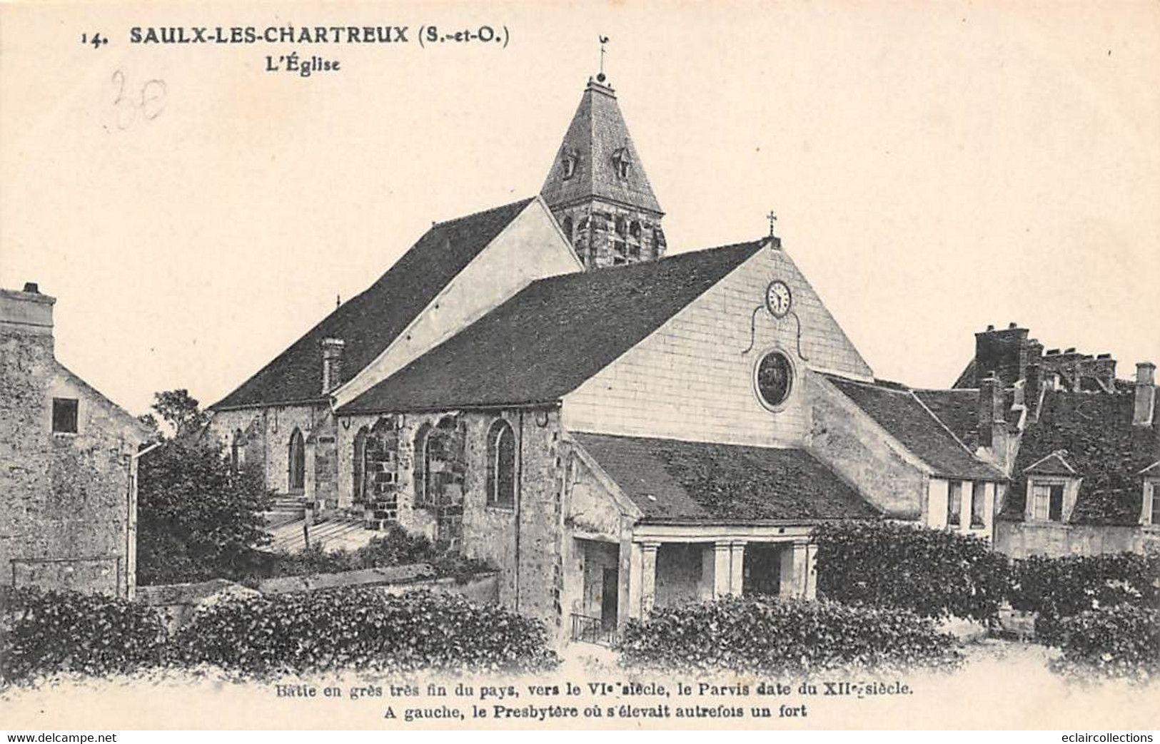 Saulx Les Chartreux       78        L'Eglise        (voir Scan) - Other & Unclassified