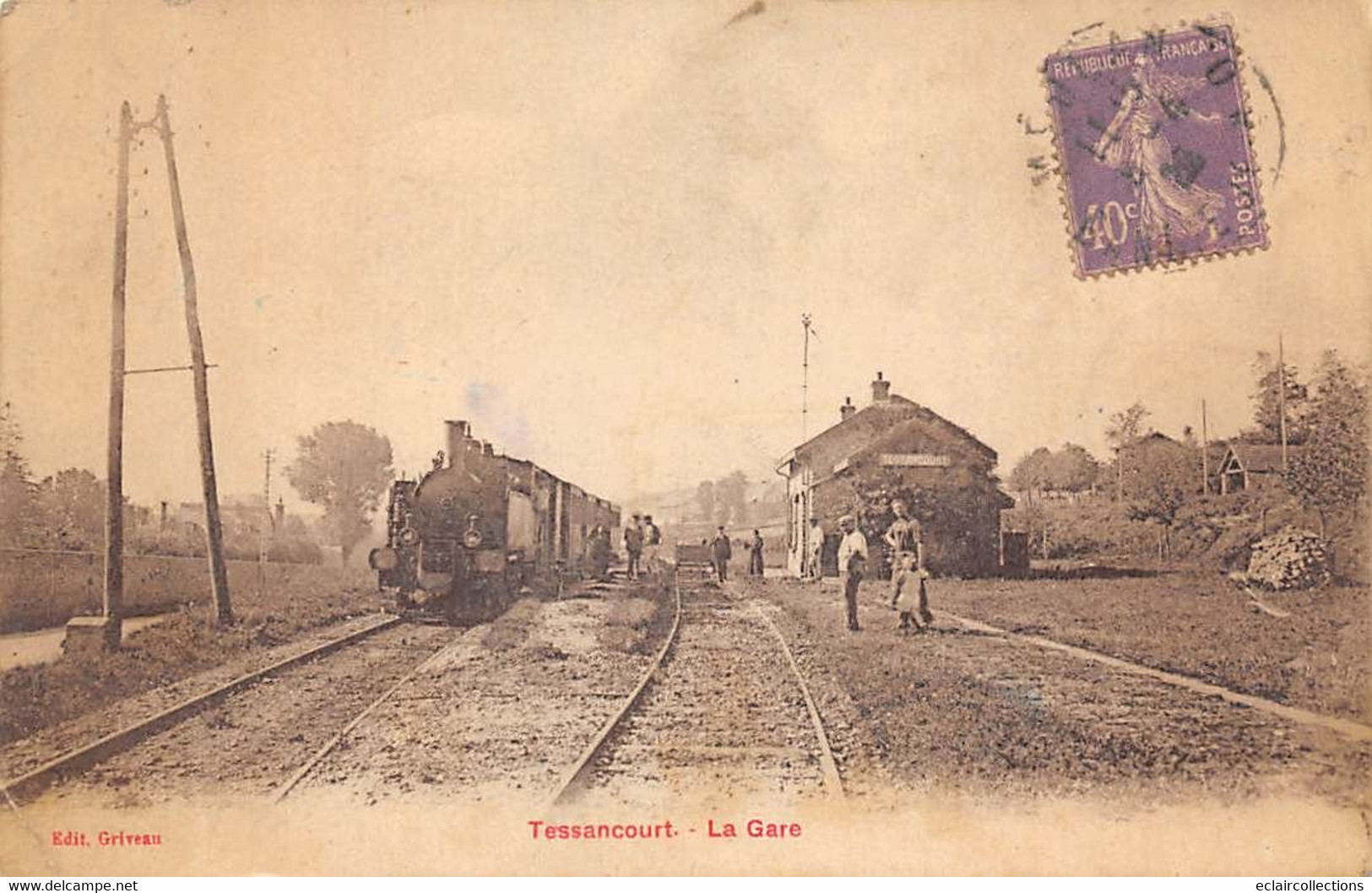 Tessancourt         78        Intérieur De La Gare          (voir Scan) - Sonstige & Ohne Zuordnung