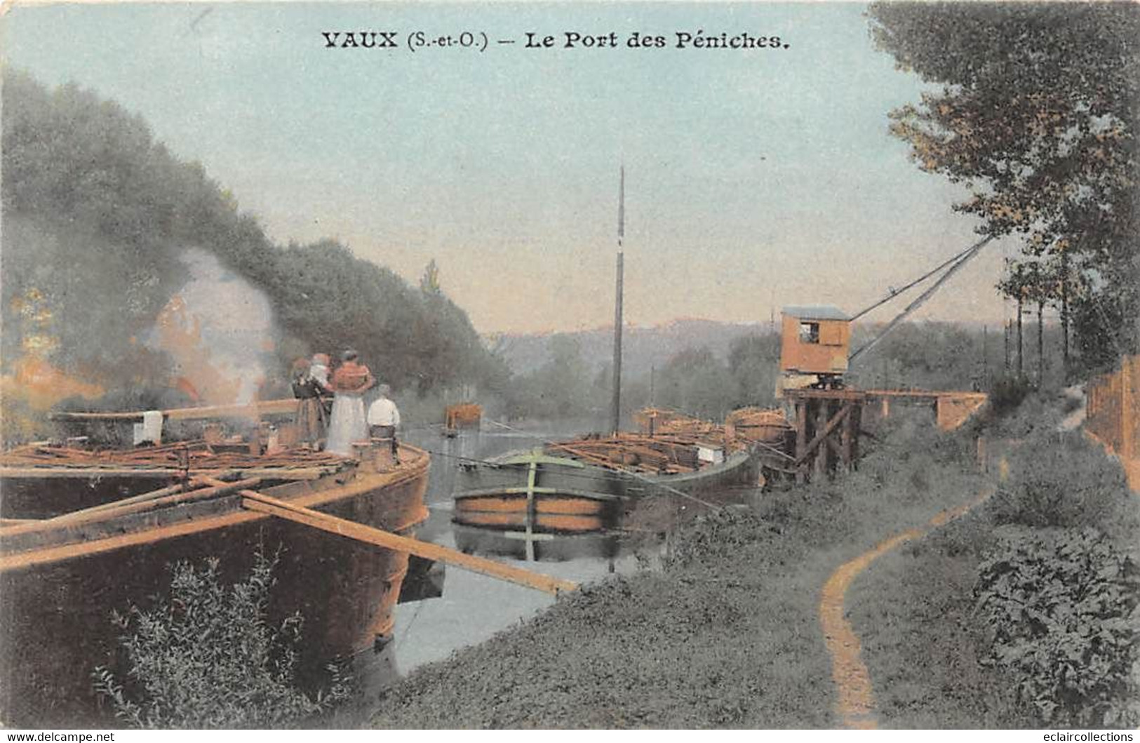 Vaux-sur-Seine        78         Le Port Des Péniches         (voir Scan) - Sonstige & Ohne Zuordnung