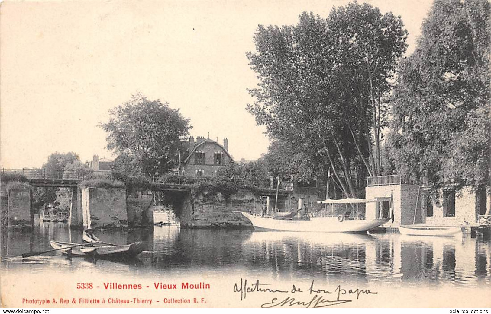 Villennes-sur-Seine        78          Vieux Moulin         (voir Scan) - Villennes-sur-Seine