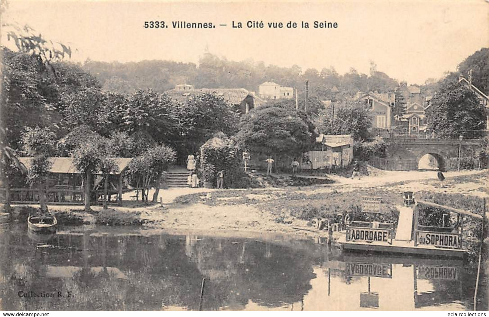 Villennes-sur-Seine        78            La Cité, Vue De La Seine        (voir Scan) - Villennes-sur-Seine