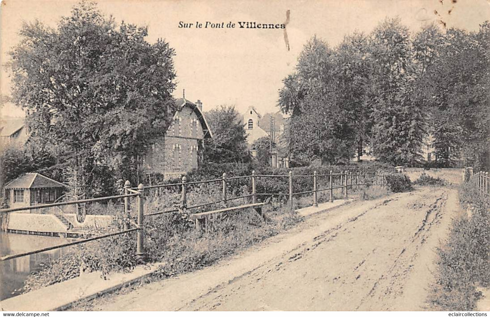Villennes-sur-Seine        78            Sur Le Pont         (voir Scan) - Villennes-sur-Seine