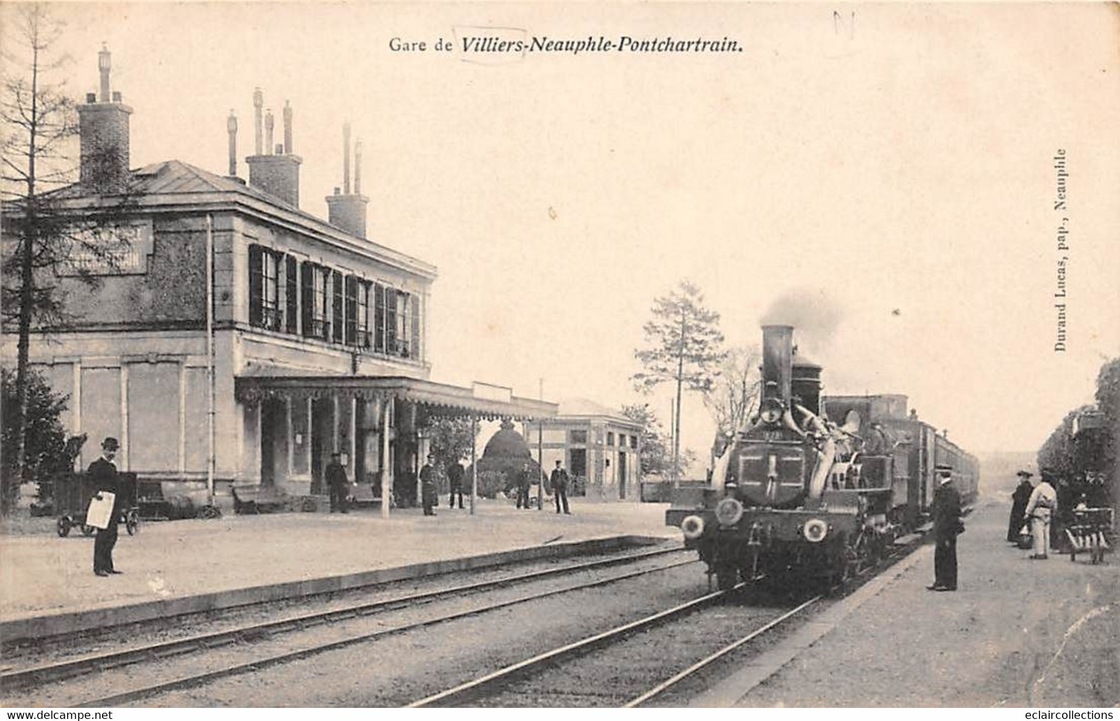 Villiers-Neauphle        78         Intérieur De La Gare    - Train  -        (voir Scan) - Sonstige & Ohne Zuordnung