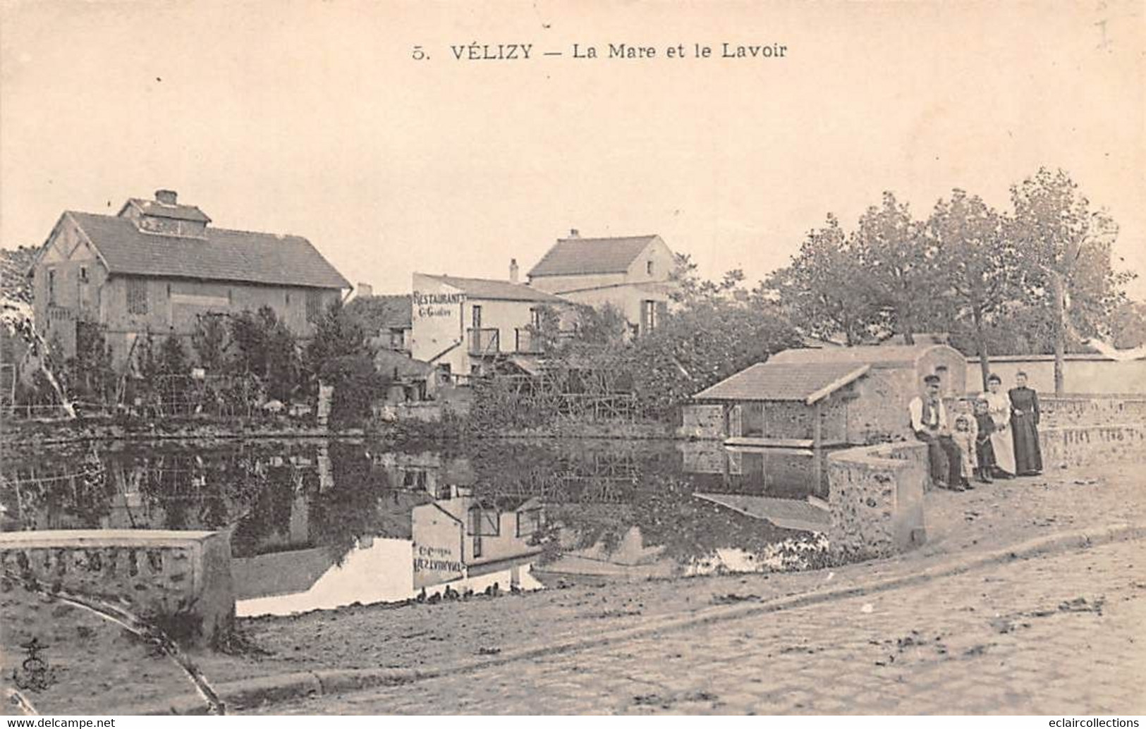 Vélizy-Villacoublay       78        La Mare Et Le Lavoir        (voir Scan) - Sonstige & Ohne Zuordnung