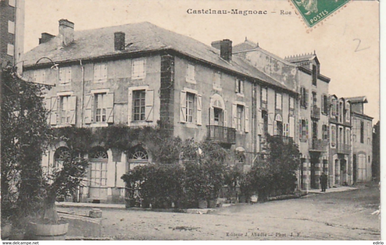 ***  65  ***  CASTELNAU MAGNOAC Rue Carnot TTB - Castelnau Magnoac