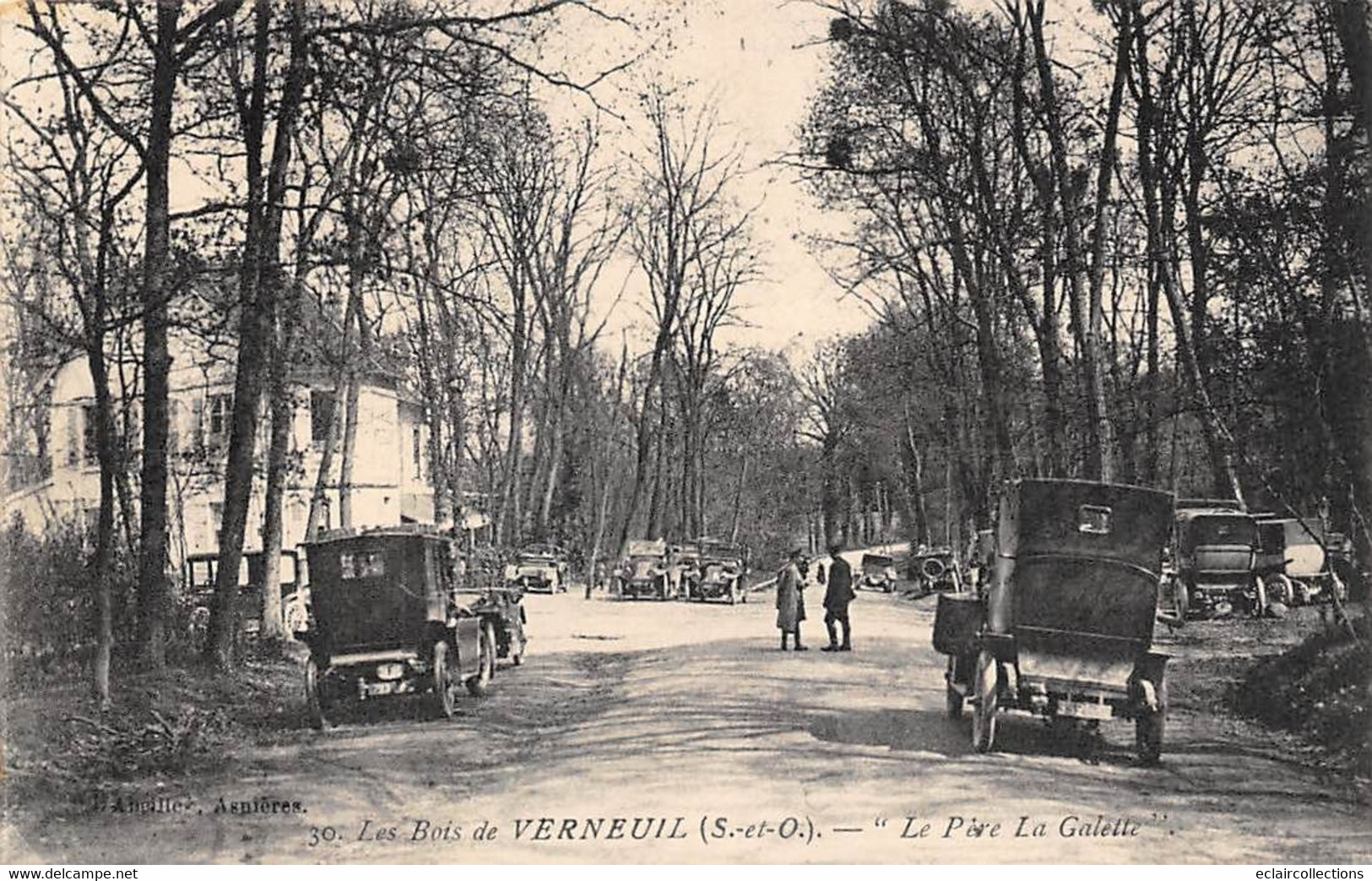 Verneuil-sur-Seine      78      Le Bois. Le Père La Galette       (voir Scan) - Other & Unclassified