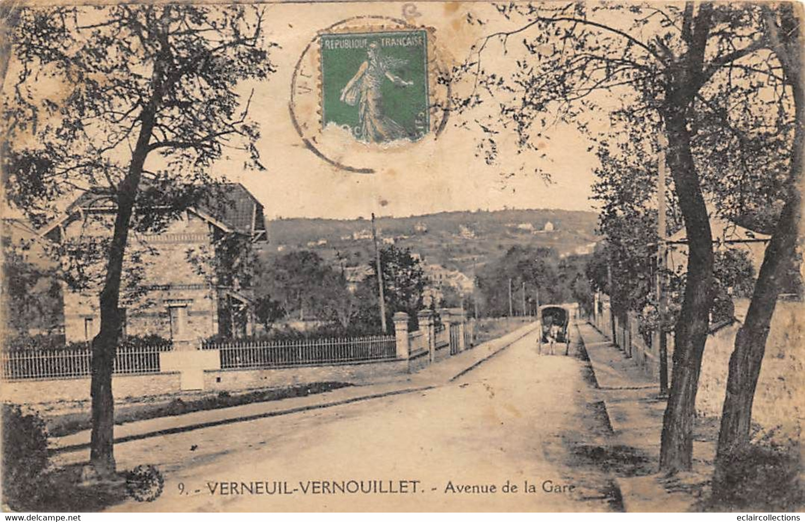 Verneuil-sur-Seine - Vernouillet      78        Avenue De La Gare         (voir Scan) - Other & Unclassified