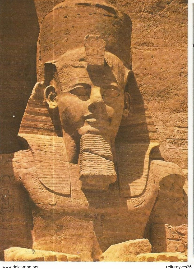 CPM, Egypte , Abou Simbel Rock Temple Of Ramses II , Ed. 1989 - Temples D'Abou Simbel