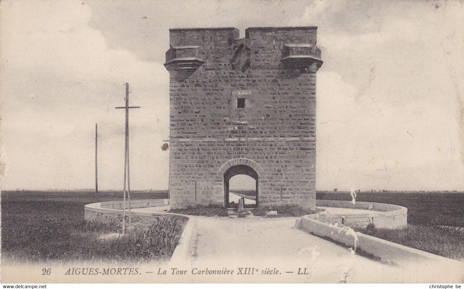 Aigues Mortes, La Tour Carbonnière XIIIe Siècle (pk76014) - Aigues-Mortes