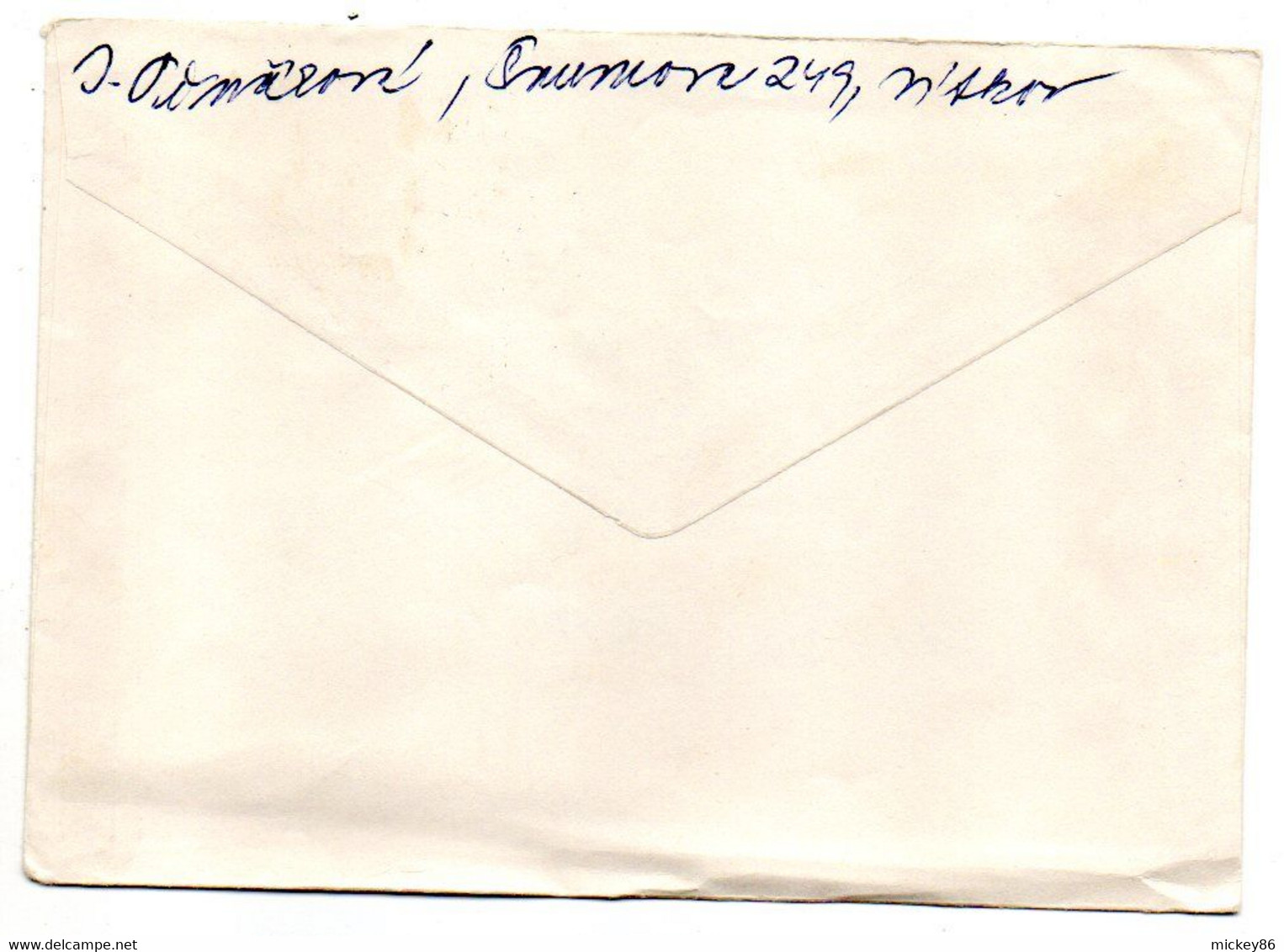 Tchécoslovaquie--1981--Lettre Recommandée De VITKOV Pour PRAGUE--timbre ...cachet - Lettres & Documents