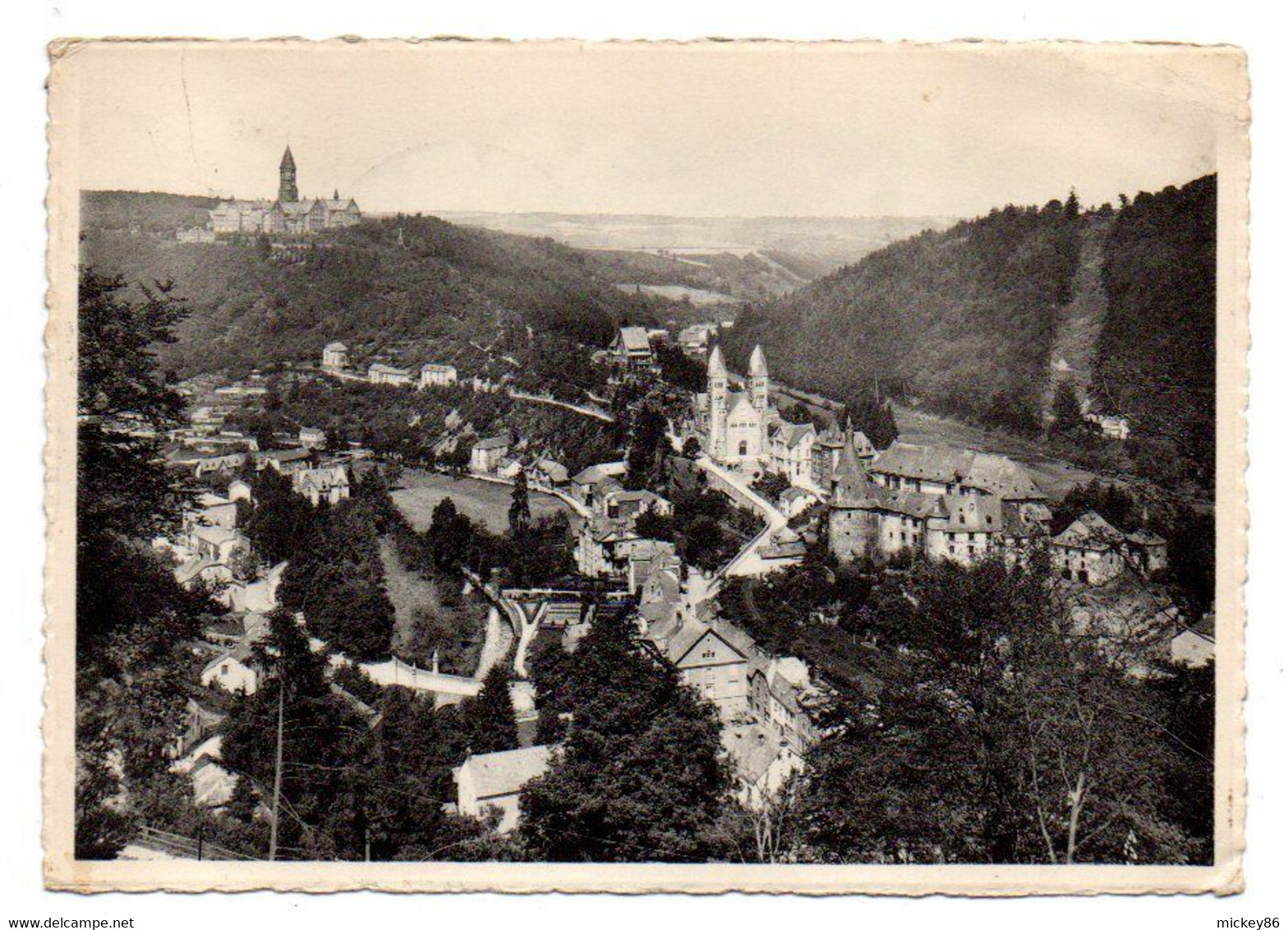 Luxembourg -- CLERVAUX - 1951--Vue Générale ...timbre...beau Cachet Rond - Clervaux