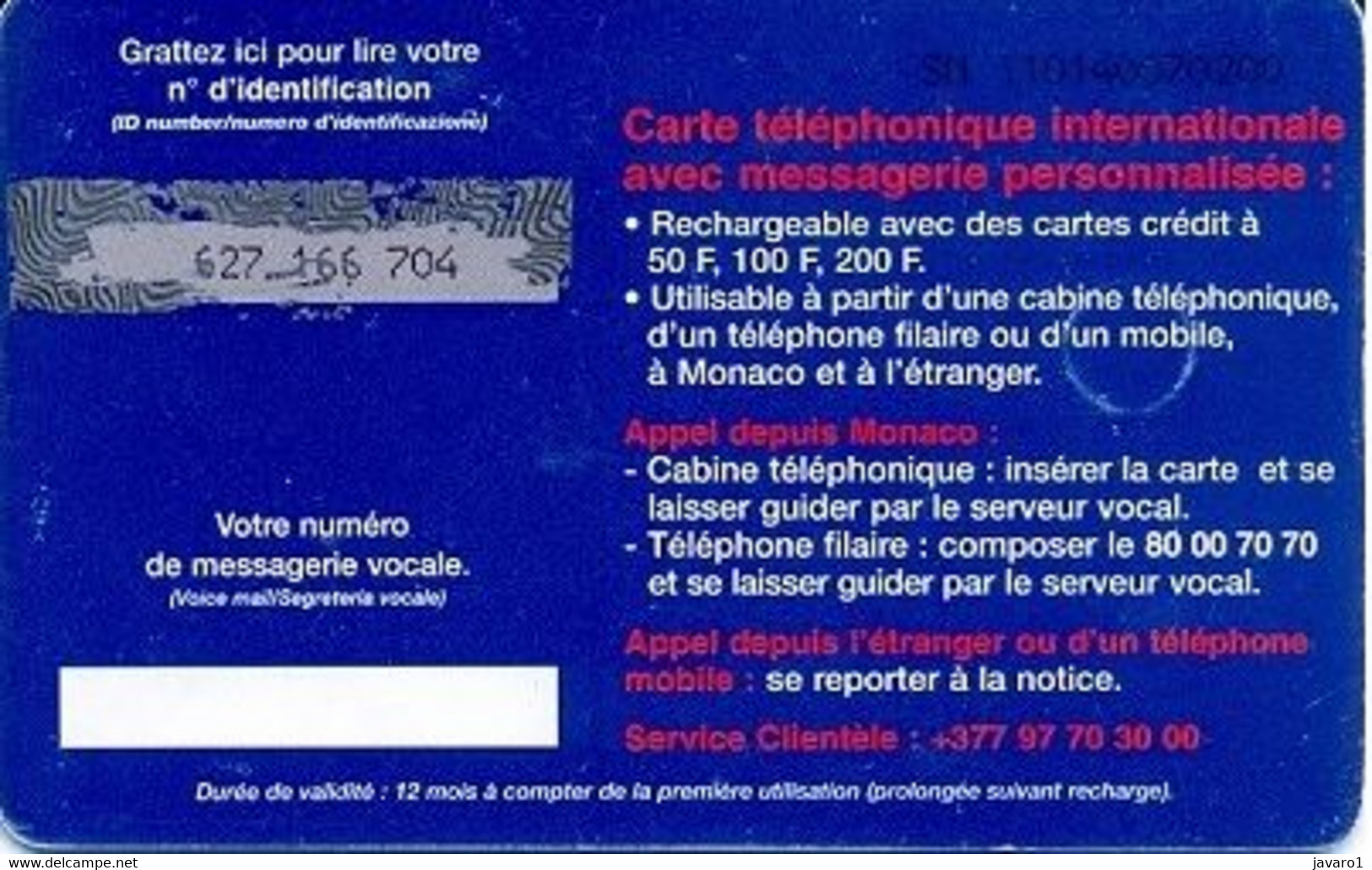 MONACO ; MF53 Carte Du Monde Rechargable Phonecard WITH FOLDER - Monaco