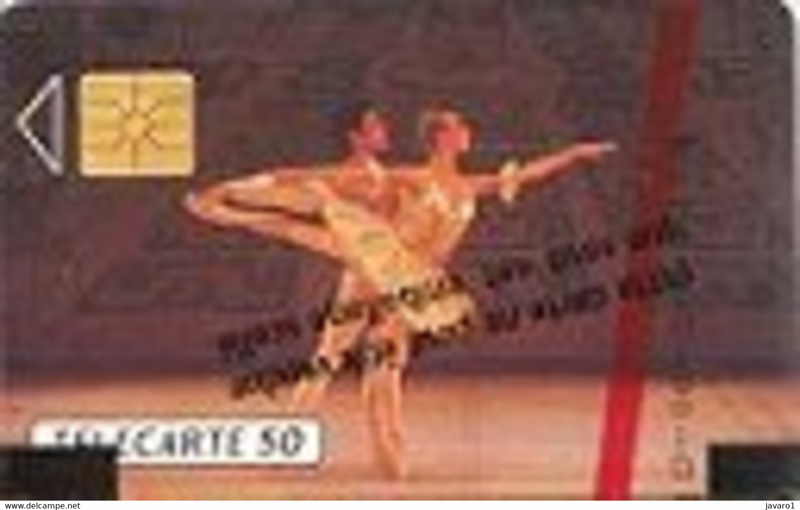 MONACO : MF08 50U BALLETS DE MONACO USED - Monace