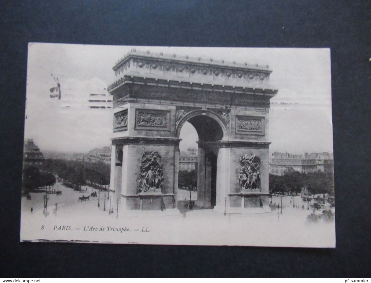 Frankreich 1911 AK TParis L'Arc De Triomphe - LL Triumphbogen Nach Köln Gesendet - Arc De Triomphe