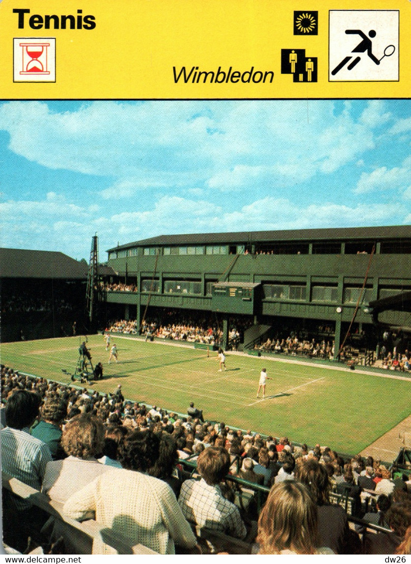 Fiche Sports: Tennis - Wimbledon, Les Cent Ans Du All England Club - Le Temple De L'herbe - Sports