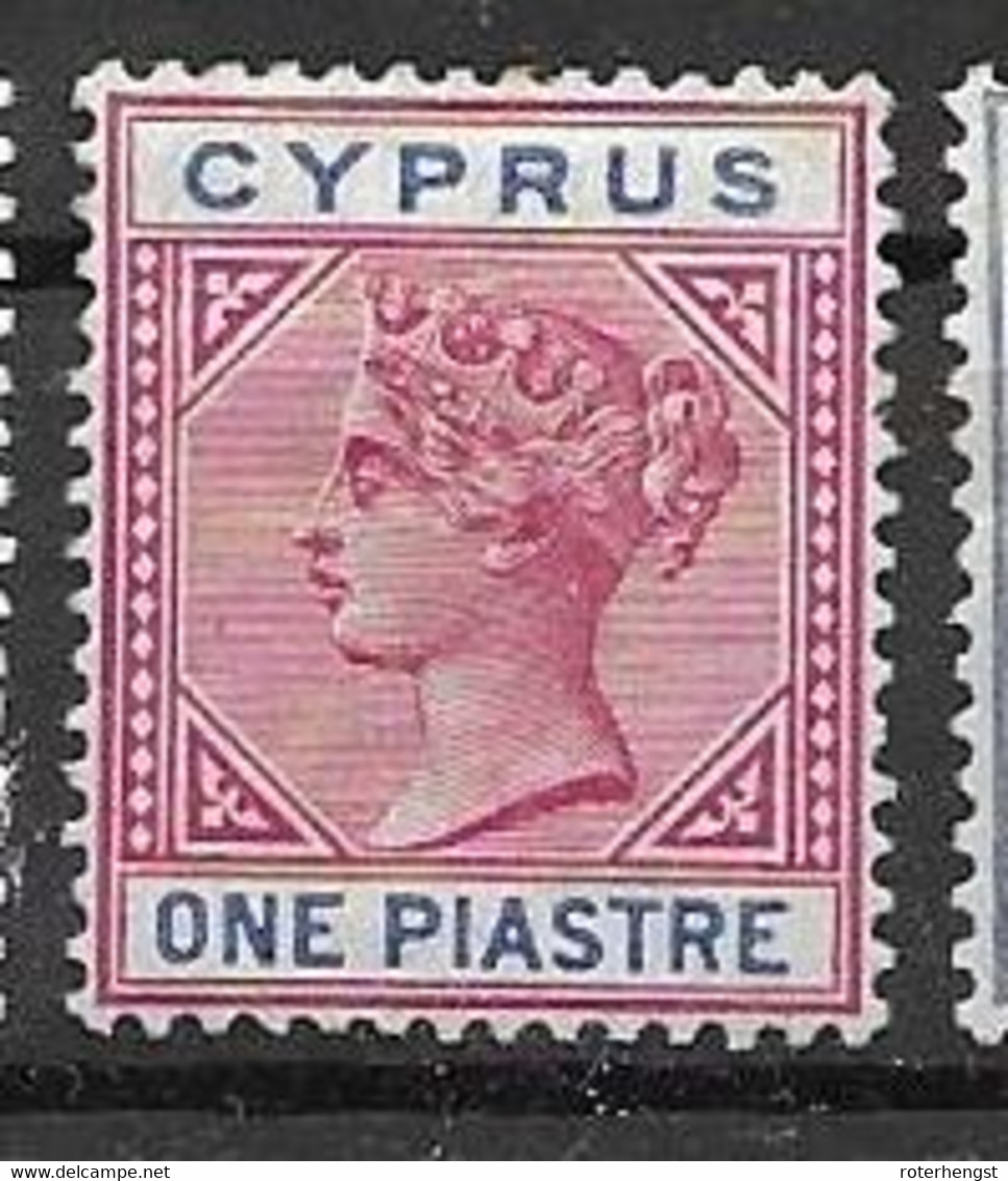 1894 Cyprus Mh *  9 Euros - Chipre (...-1960)