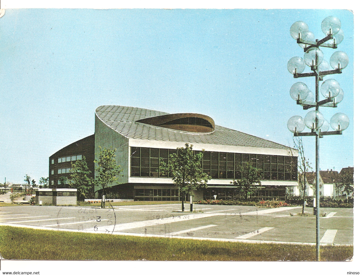 Stadttheater, Russelsheim Am Main, Germany Postcard  1972 - Ruesselsheim