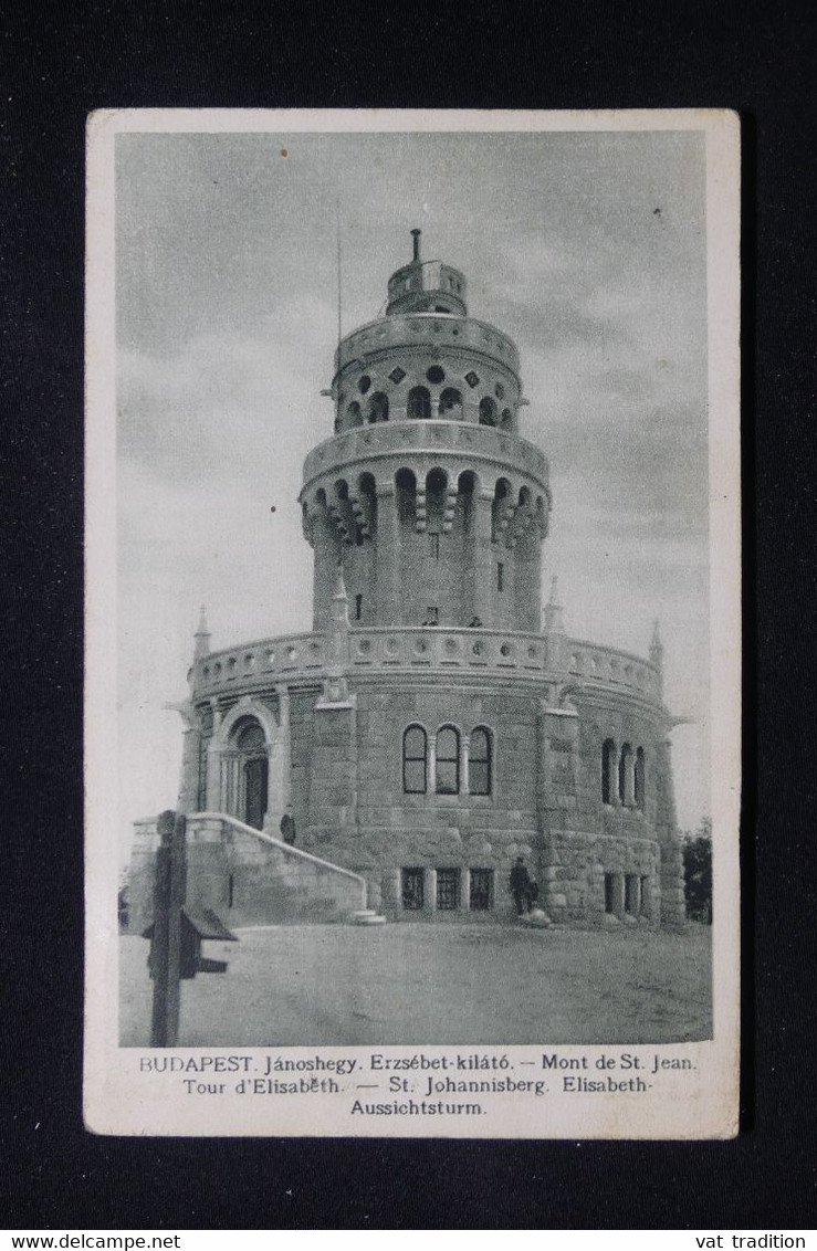 HONGRIE - Affranchissement De Budapest Sur Carte Postale En 1924 Pour La France - L 83201 - Autres & Non Classés