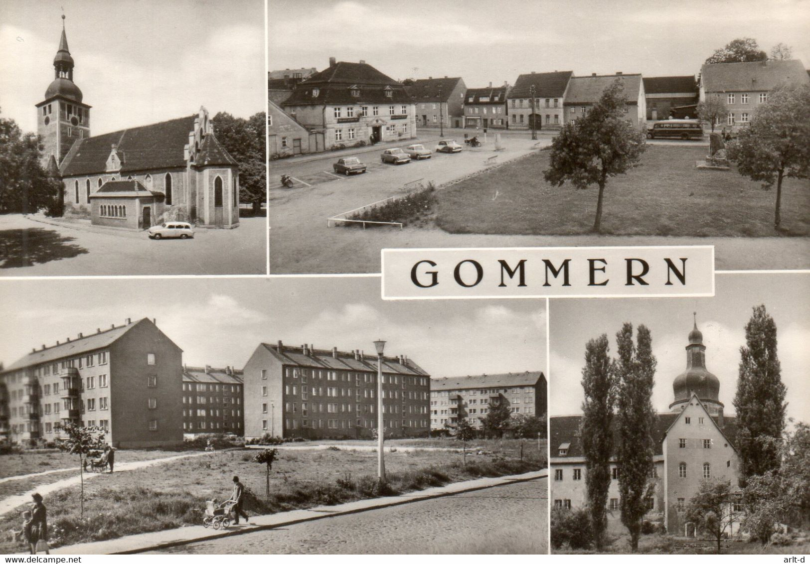 DC3421 - Ak Gommern Kreis Burg Karither Straße Heim Für Soziale Betreuung U.a. - Gommern