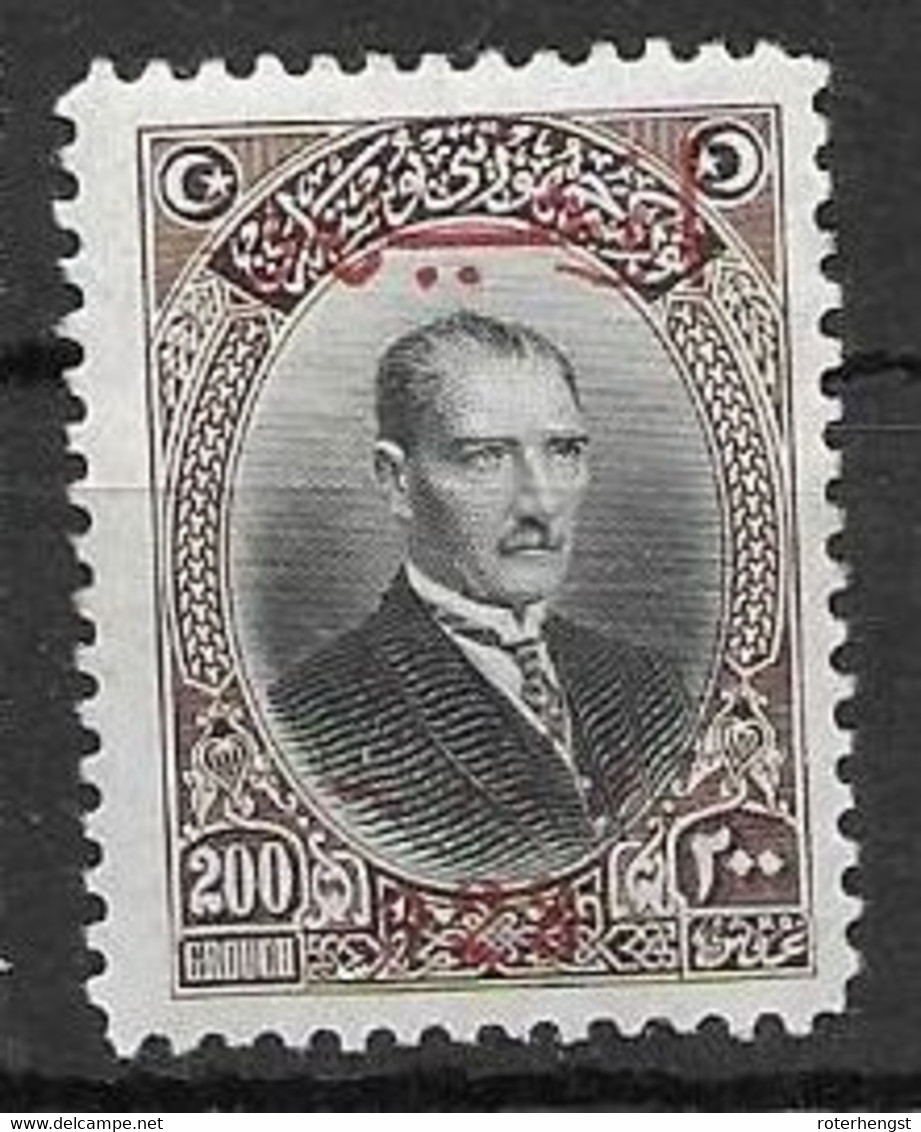 Turkey * Mint Hinged 1928 (320 Euros) For 10% - Ungebraucht