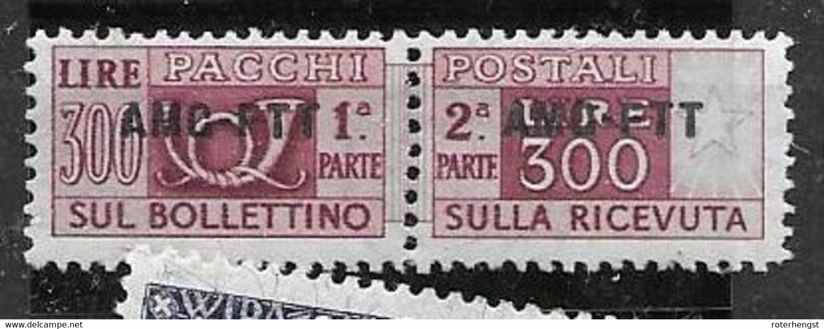 Italy Triest A Mnh ** 120 Euros 1950 - Postal And Consigned Parcels
