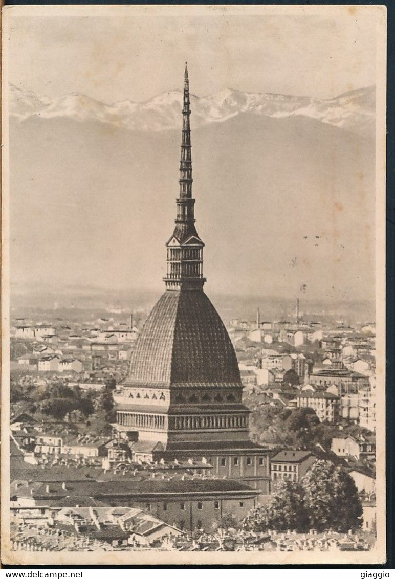 °°° 22494 - TORINO - MOLE ANTONELLIANA - 1935 °°° - Mole Antonelliana