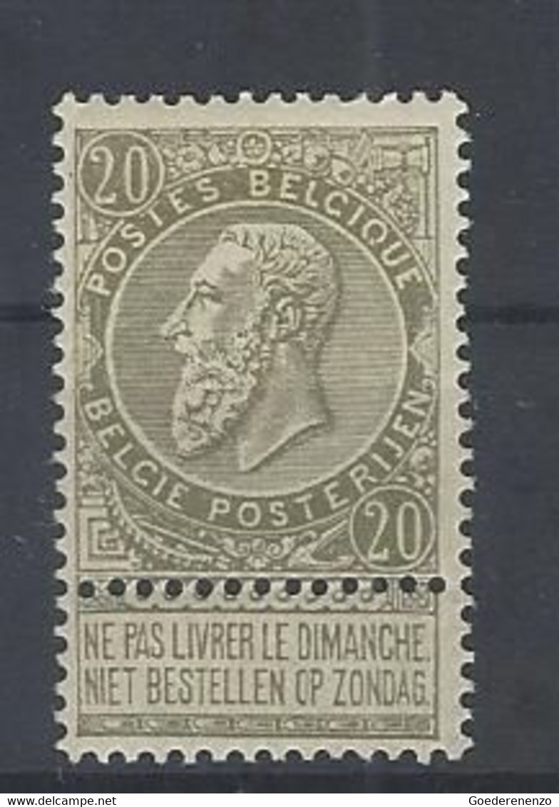 Nr 59 * (plakker) - 1893-1900 Thin Beard