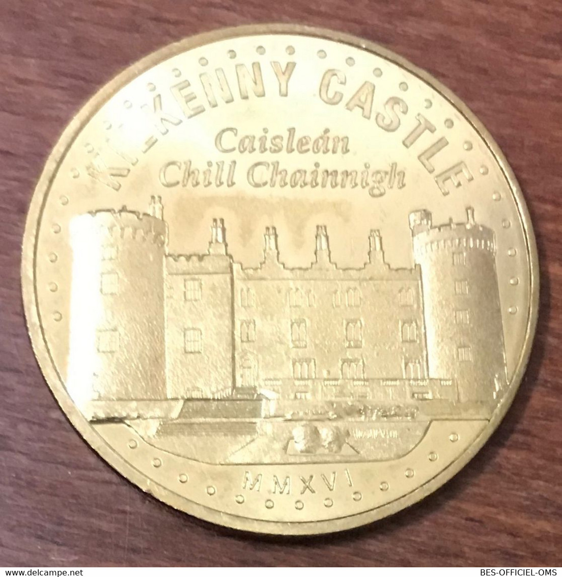 IRLANDE KILKENNY CASTLE MDP 2016 MÉDAILLE SOUVENIR MONNAIE DE PARIS JETON TOURISTIQUE MEDALS COINS TOKENS - 2016