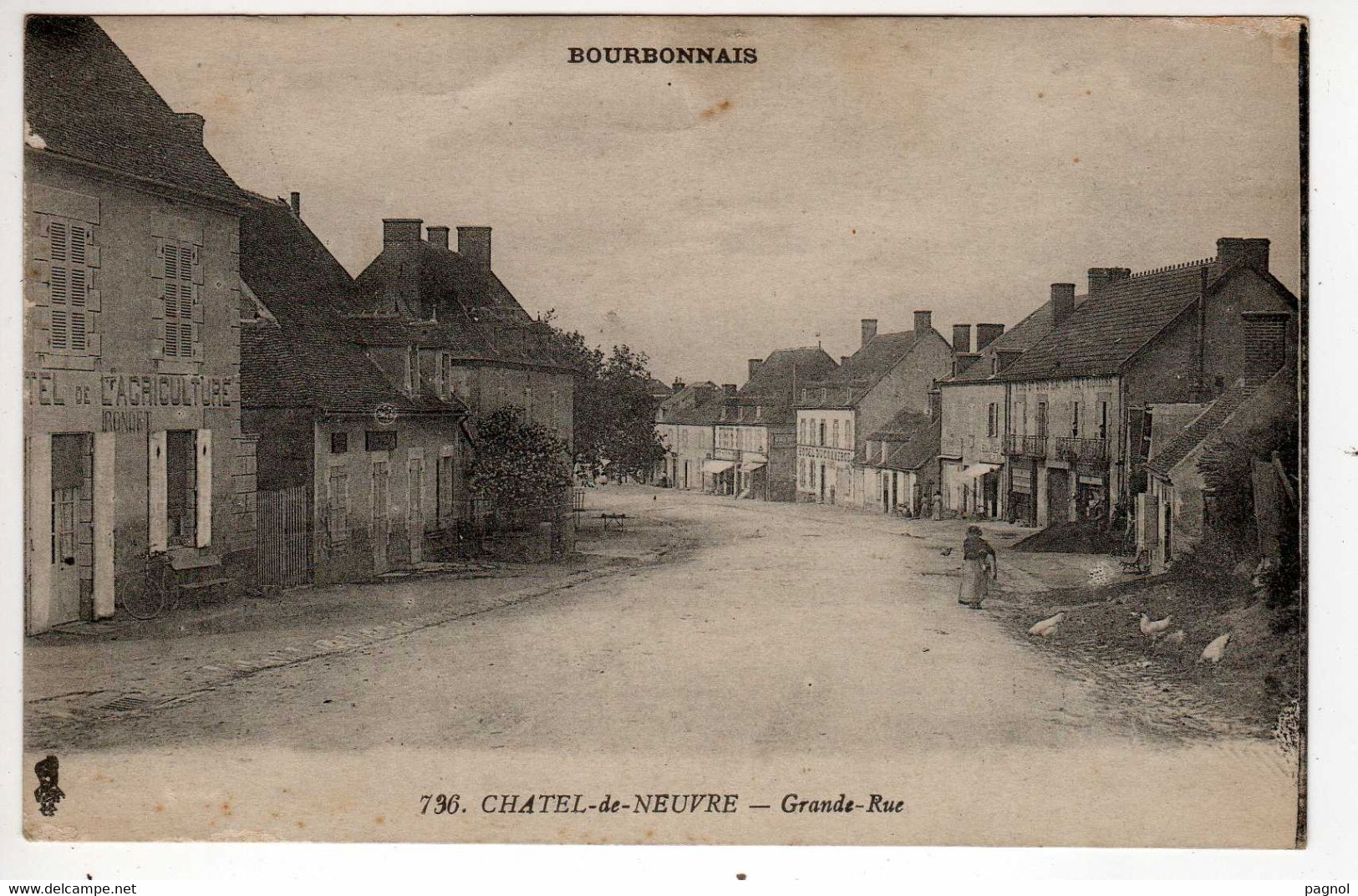 03 : Chatel-de-Neuve : Grande Rue - Sonstige & Ohne Zuordnung