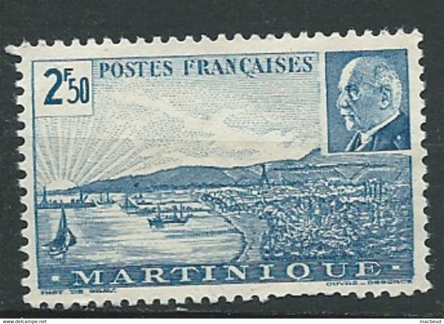 Gabon     -  Yvert N° 190   ( * )   Po 63511 - Neufs