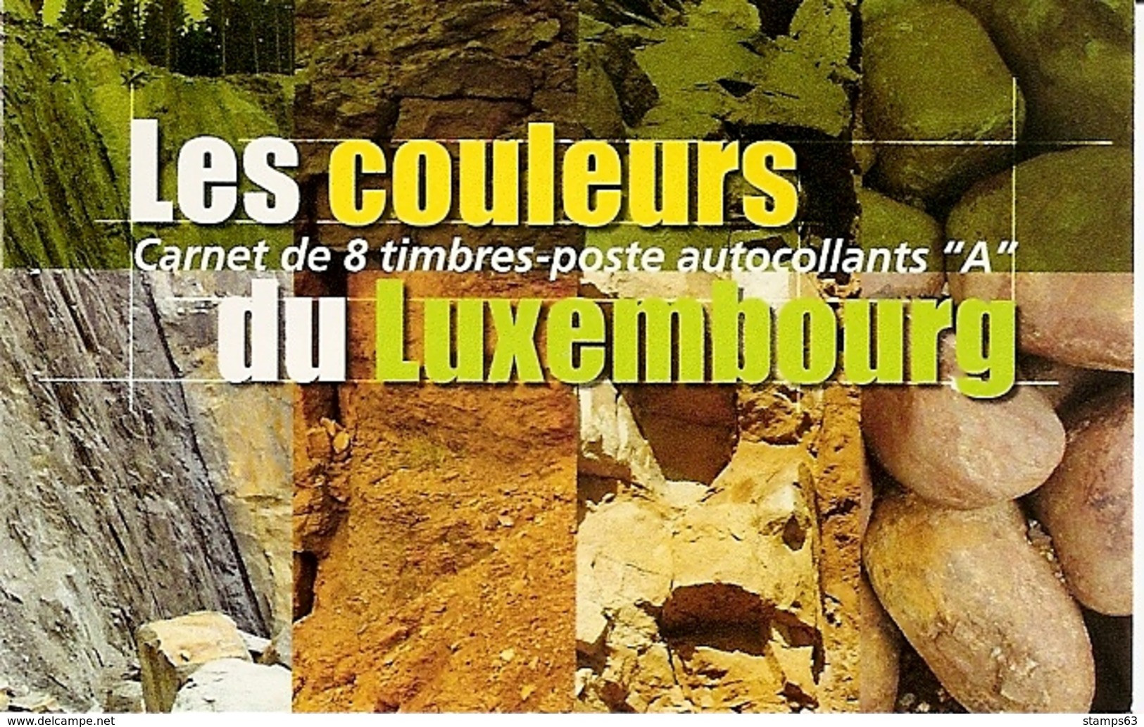 LUXEMBURG, 2005, Booklet 20, Minerals, Colours Of Luxemburg - Markenheftchen