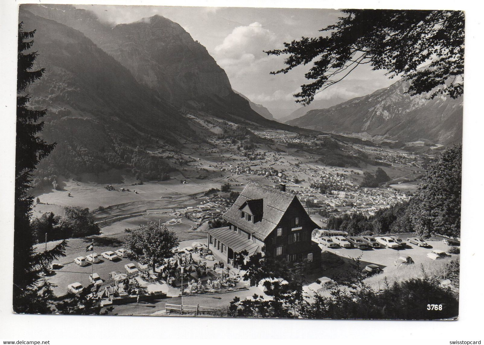 HASLEN GL Berggasthaus Tannenberg Auto - Haslen