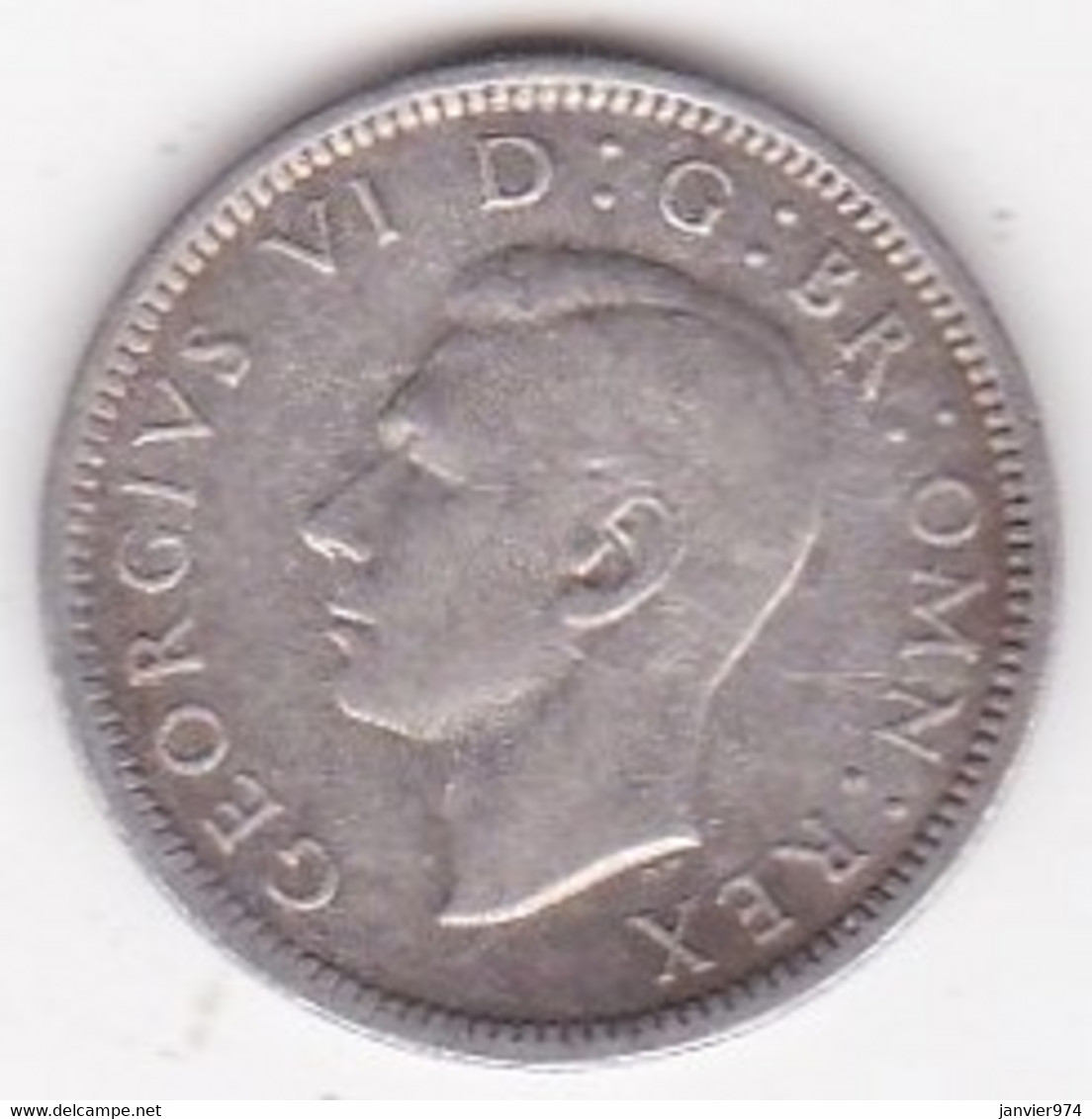 Grande Bretagne. 6 Pence 1943. George VI ,en Argent - H. 6 Pence