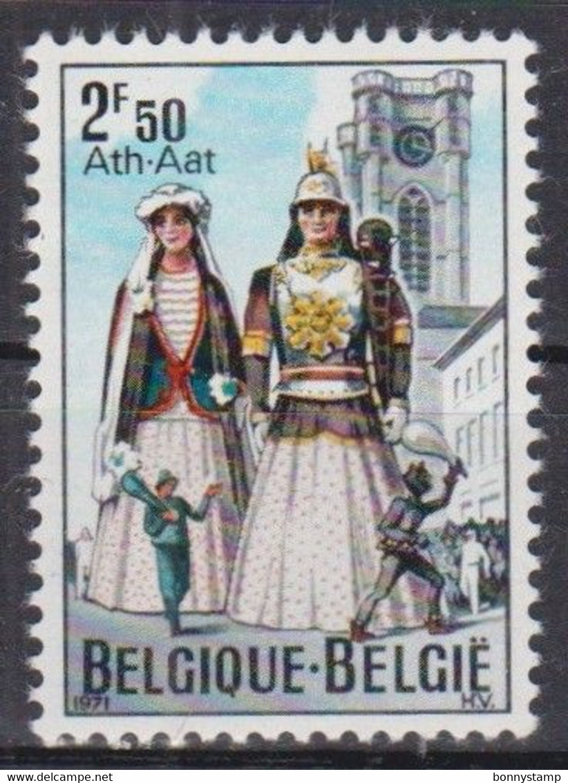 Belgio, 1971 - 2,50fr Mr. And Mrs. Goliath - Nr.810 MNH** - Andere & Zonder Classificatie