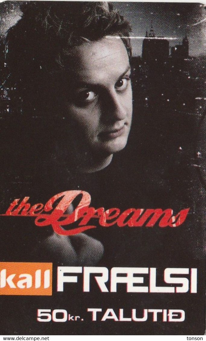 Faroe Islands, FO-TEL-REF-0011, 50Kr, The Dreams #4, 2 Scans,   Januar 2009 - Faroe Islands