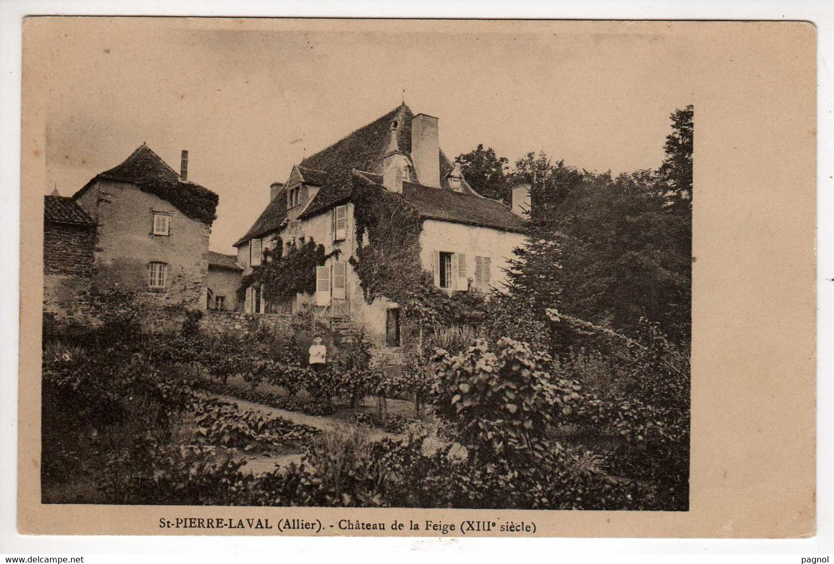 03 : St-Pierre-Laval : Château De Feige - Autres & Non Classés