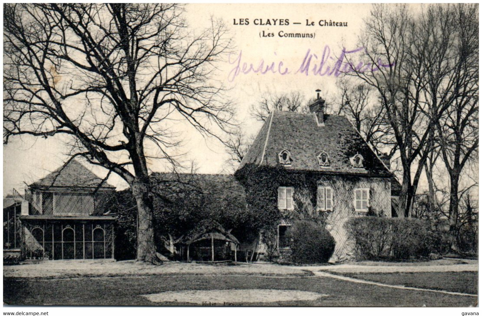 78 LES CLAYES - Le Chateau (les Communs) - Les Clayes Sous Bois