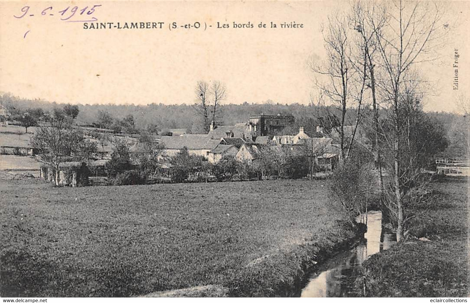 Saint  Lambert Des Bois          78       Les Bords De La Rivière              (voir Scan) - Sonstige & Ohne Zuordnung