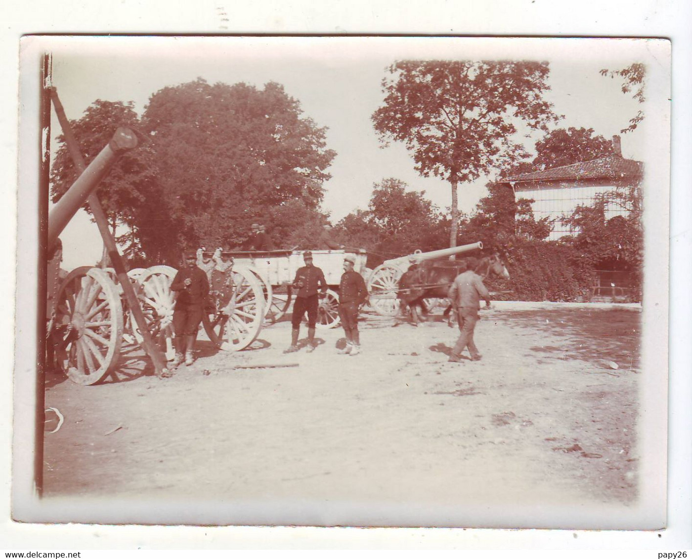 Photo Ancienne Waly Dpt 55? 12x9cm - Plaatsen