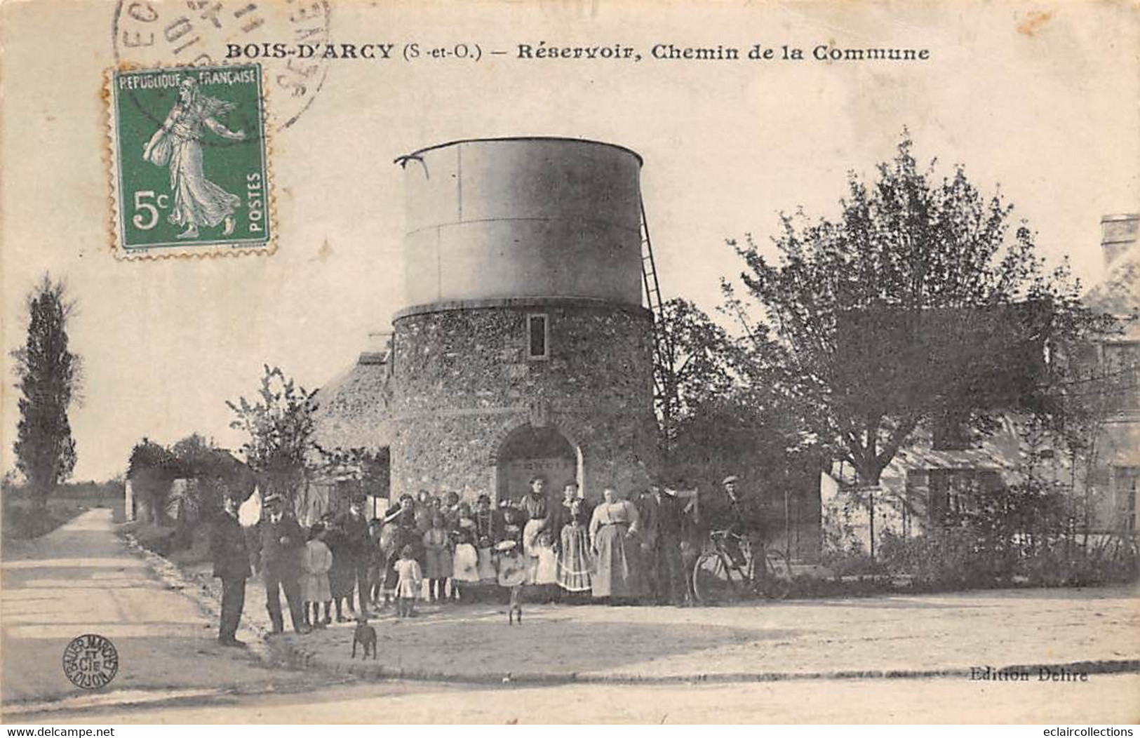 Bois D'Arcy        78        Réservoir  Chemin De La Commune            (voir Scan) - Bois D'Arcy