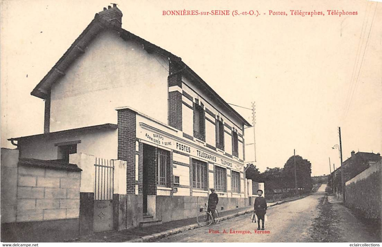 Bonnières Sur Seine         78          La Poste             (voir Scan) - Bonnieres Sur Seine