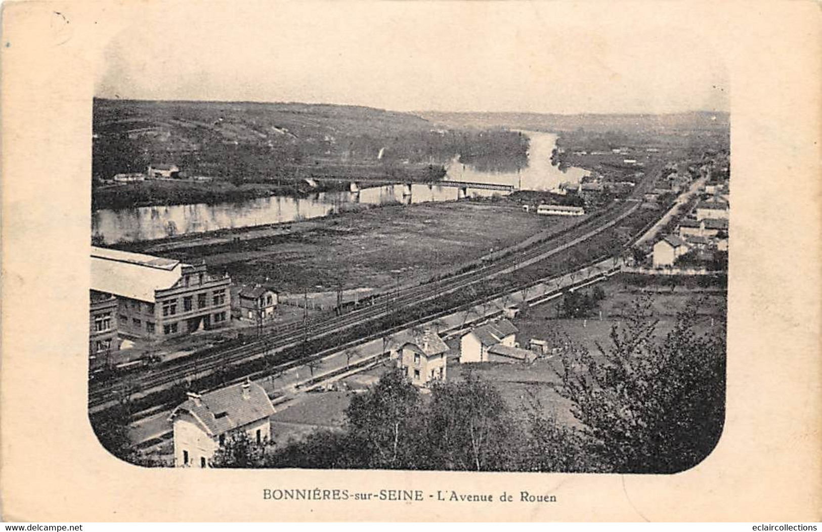 Bonnières Sur Seine         78           Avenue De Rouen        (voir Scan) - Bonnieres Sur Seine