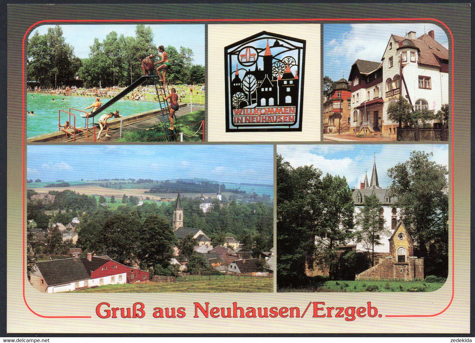 E5756 - TOP Neuhausen - Bild Und Heimat Reichenbach Qualitätskarte - Neuhausen (Erzgeb.)